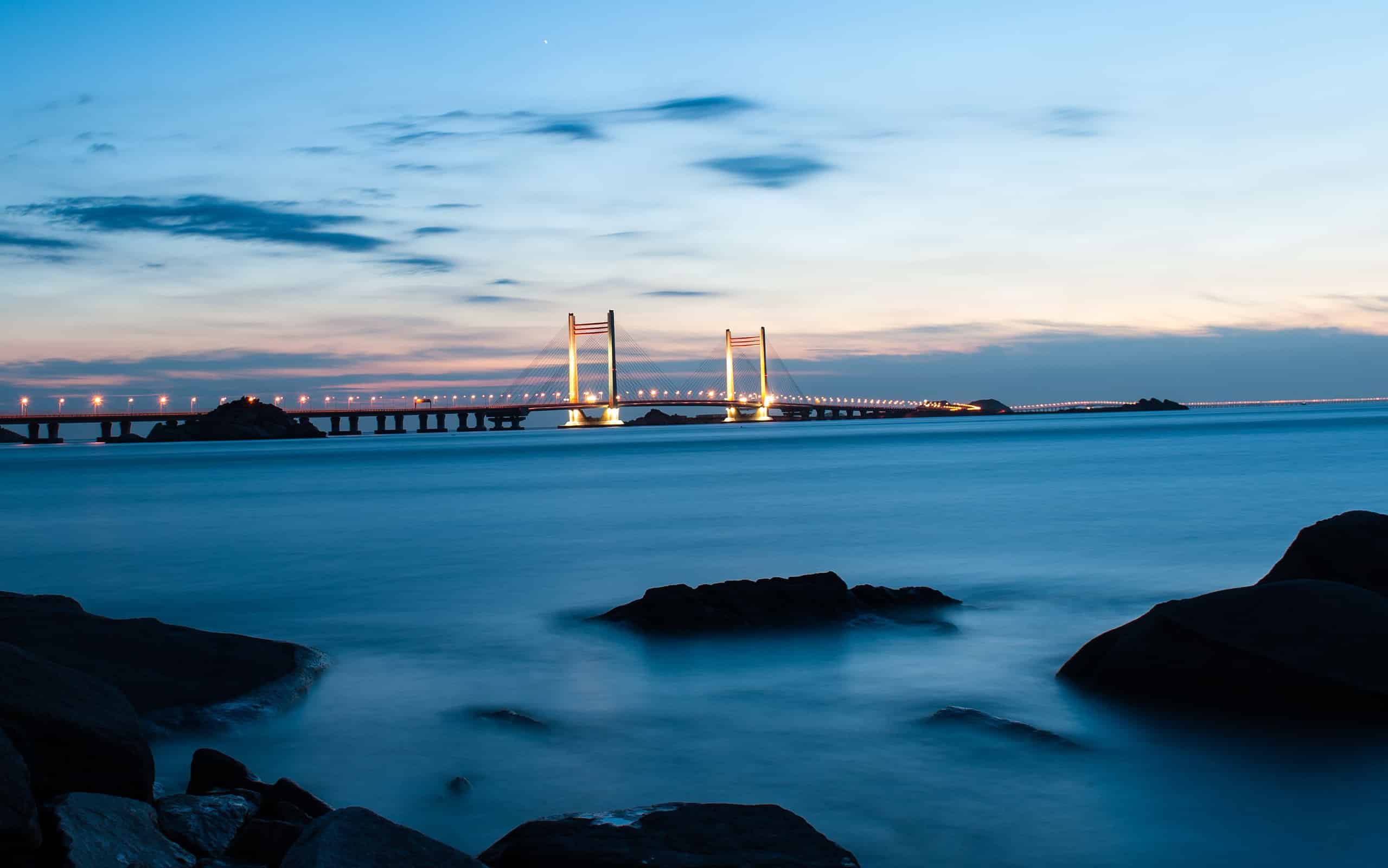 Discover the 9 Longest Over-Water Bridges on the Planet