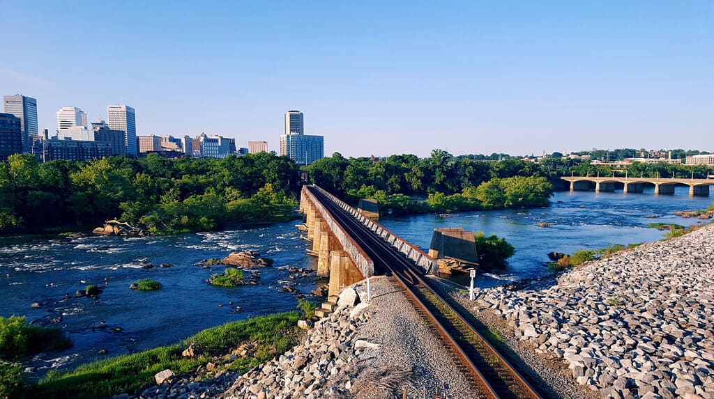 How Deep Is Virginia's James River?