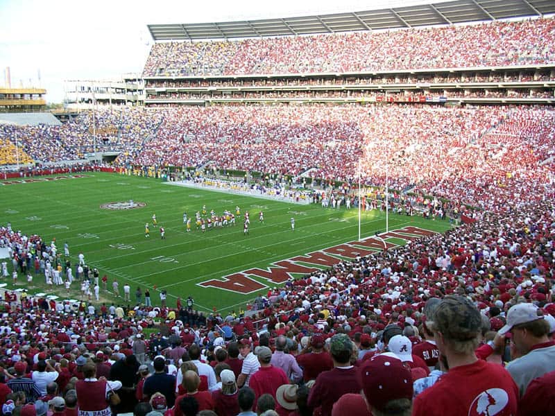 Discover the Top 10 Biggest Stadiums in Alabama