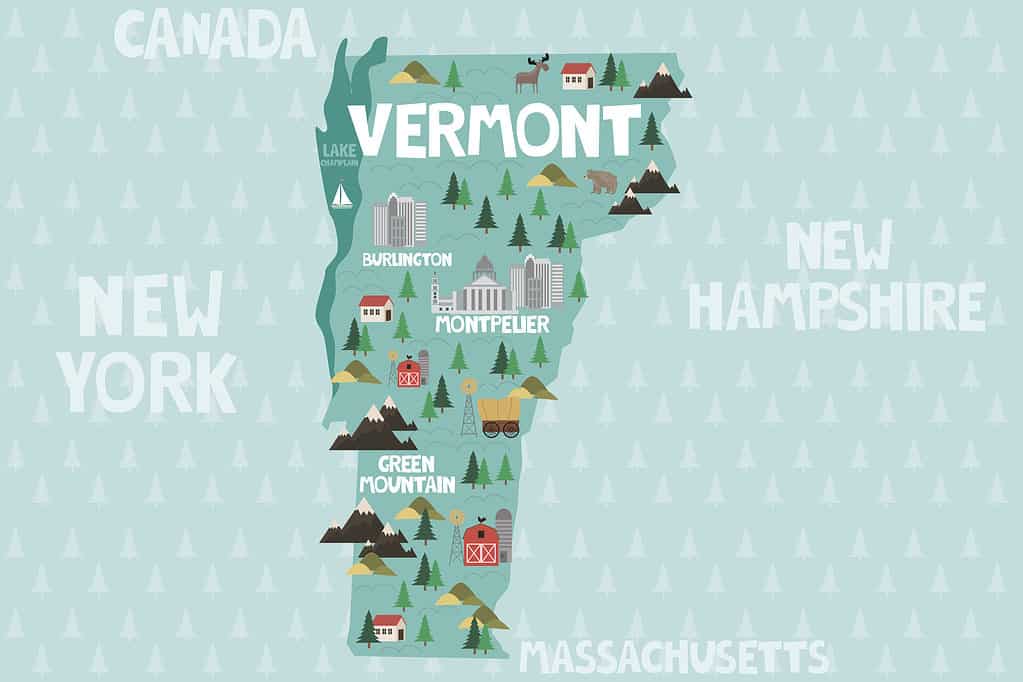 How Wide Is Vermont? Total Distance from East to West