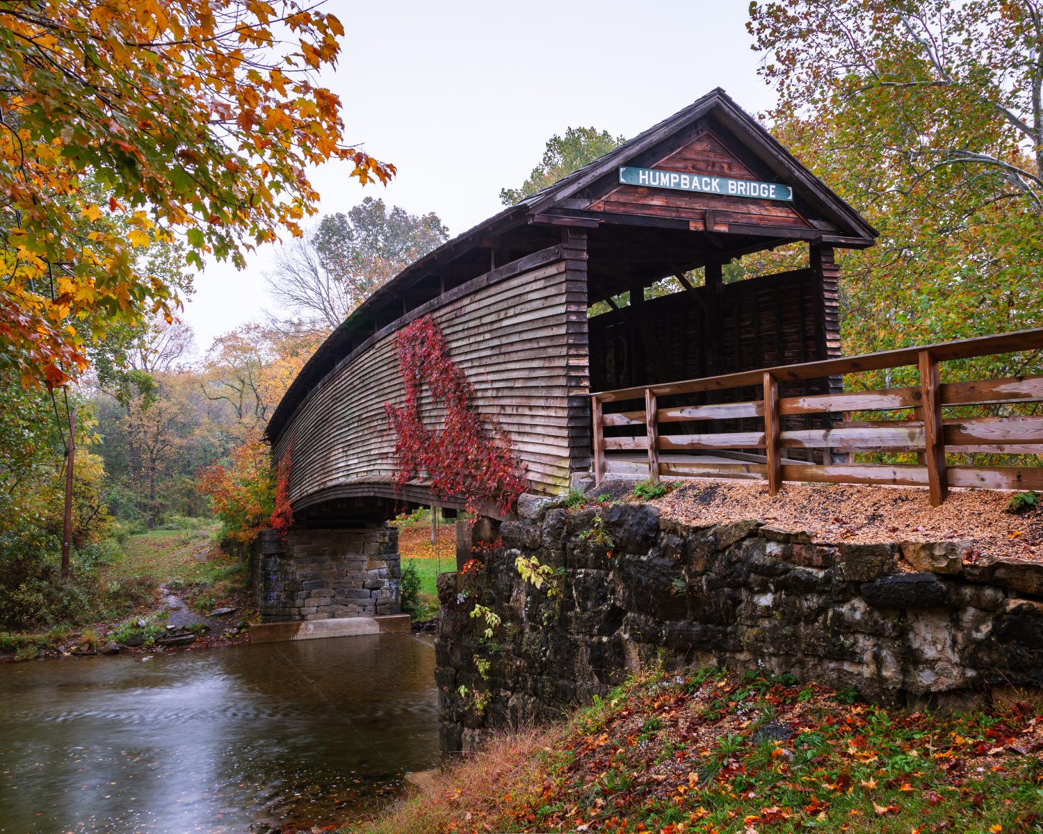 These 7 Majestic Covered Bridges in Virginia Are Stunningly Picturesque