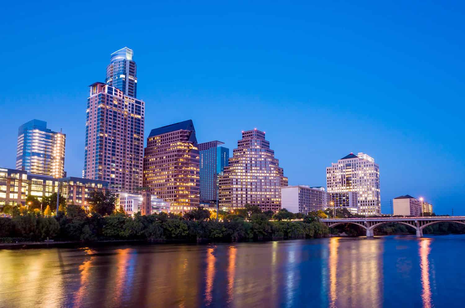 The Top 6 Tallest Buildings Are Signatures of the Austin Skyline