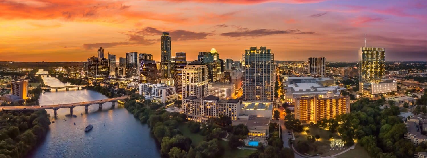 The Top 6 Tallest Buildings Are Signatures of the Austin Skyline