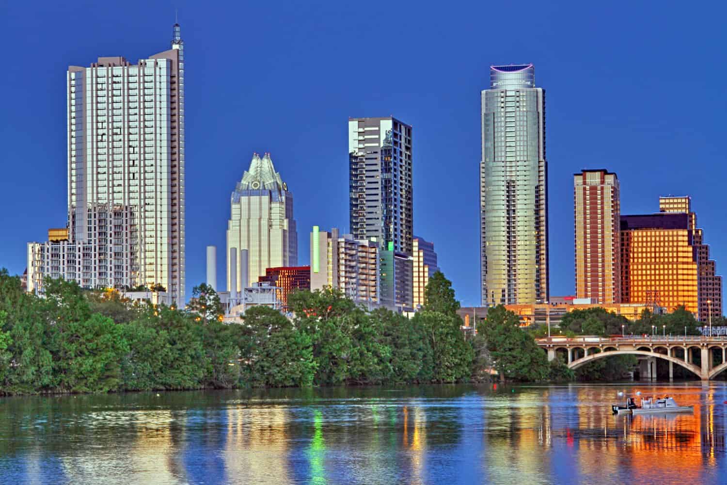 The Top 6 Tallest Buildings Are Signatures of the Austin Skyline