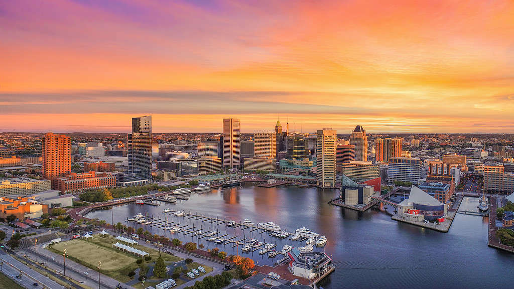 The Largest City in Maryland Now and in 2050