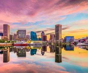 The Largest City in Maryland Now and in 2050