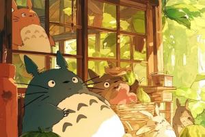 The Miyazaki anime healing series, a rainbow in life