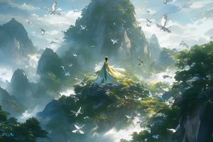illustration | So beautiful, the beauty came to a fairyland by mistake