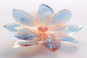 【Avatar】 Glass Flower Artistic Avatar