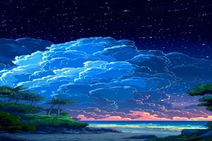 Wallpaper｜Blue scenery