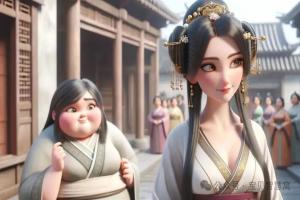 用英語講中囯故事——Dongshi Imitates Xishi 東施傚顰
