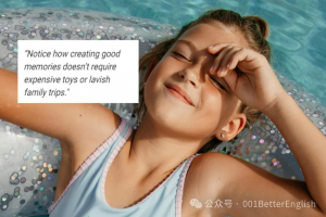 What will children remember when they grow up?