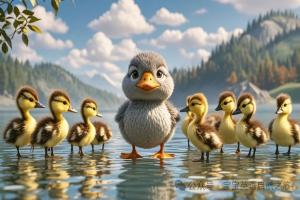 英語繪本 ▏每日壱讀之《醜小鴨 The Ugly Duckling》